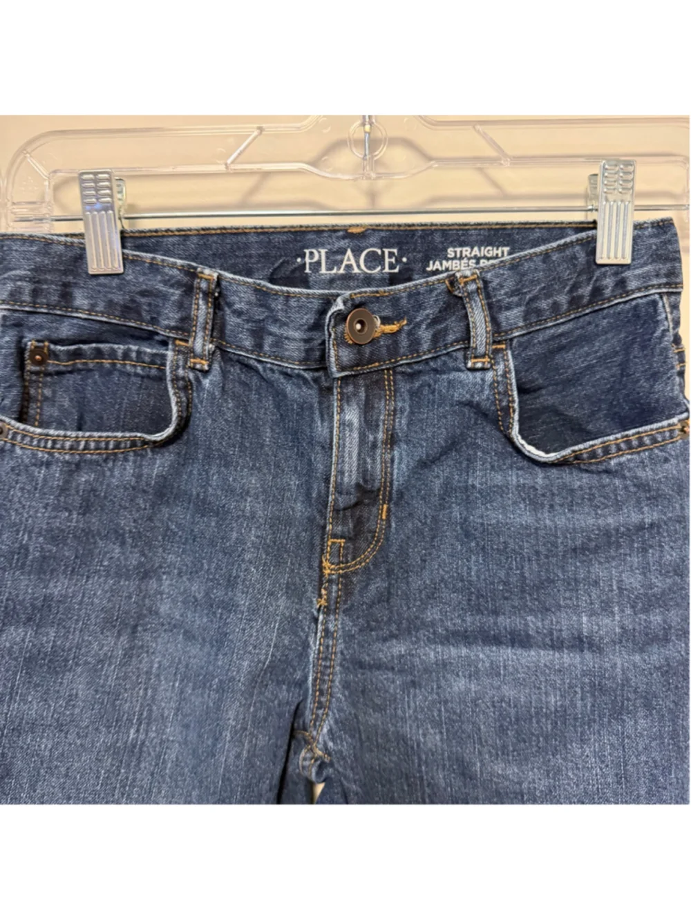 Boys The Children's Place Straight Leg Jeans Size 14 Blue